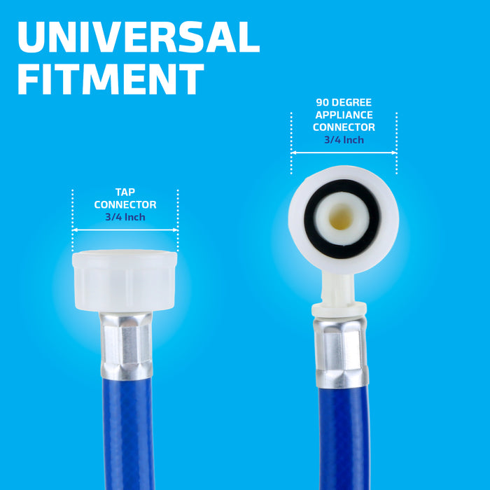 Cold Water Fill Inlet Pipe Hose compatible with Bosch, Neff, Siemens Dishwasher (Long 2.5m)
