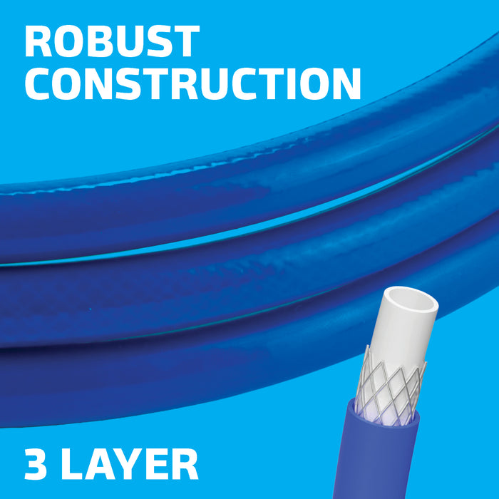 Cold Water Fill Inlet Pipe Hose compatible with Brandt Washing Machine (Long 2.5m)