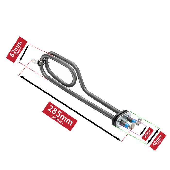 Indesit Washing Machine Heating Element 1200w C00289764 IWDC IWDD IWDE XWDE XWDA