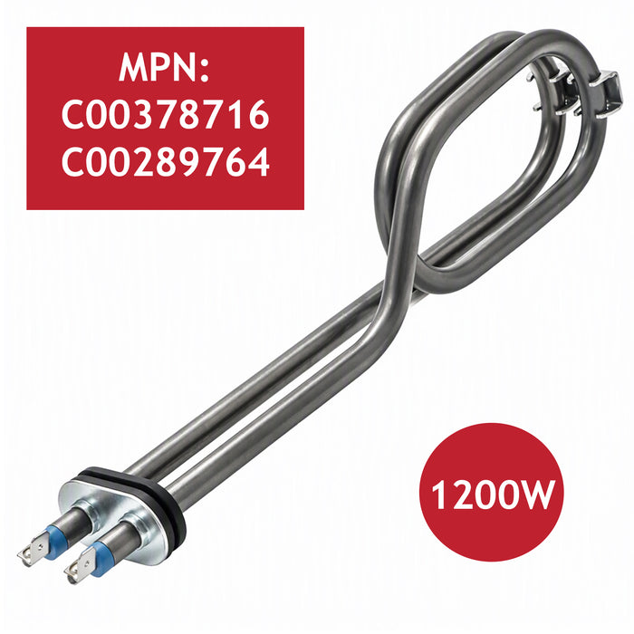 Indesit Washing Machine Heating Element 1200w C00289764 IWDC IWDD IWDE XWDE XWDA