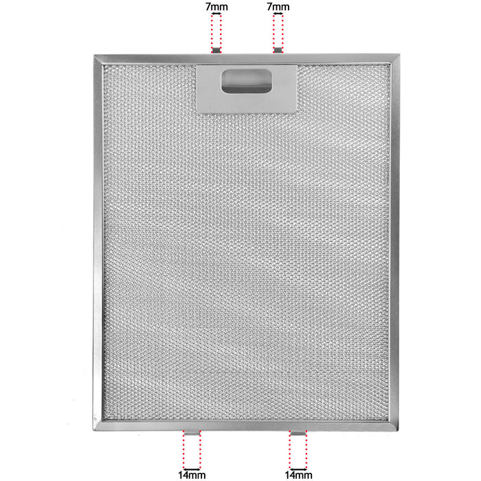 Filter for Elica Cooker Hood CH60SS 60SS 90SS Vent Grease Extractor 305 x 267mm