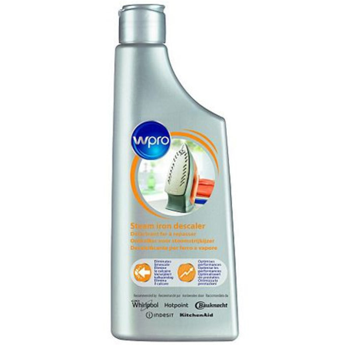WPro Universal Steam Iron / Generator Limescale Descaler Descaling Fluid 250ml C00380145 484000008483