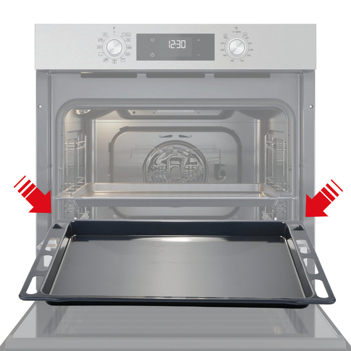 Oven Grill Tray Shelf Universal Full Width Bottom Base Pan 477mm x 365mm x 20mm