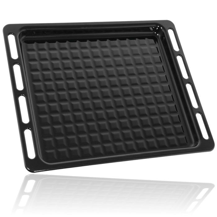 Oven Grill Tray Crisper Shelf For Indesit Full Width Bottom Drip Base Pan Rack 476mm x 374mm