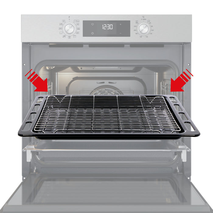 Oven Grill Tray Crisper Shelf For Indesit Full Width Bottom Drip Base Pan Rack 476mm x 374mm