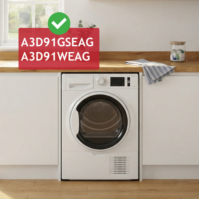 Heating Element & Thermostats For Ariston A3D91GSEAG A3D91WEAG Tumble Dryers C00729743