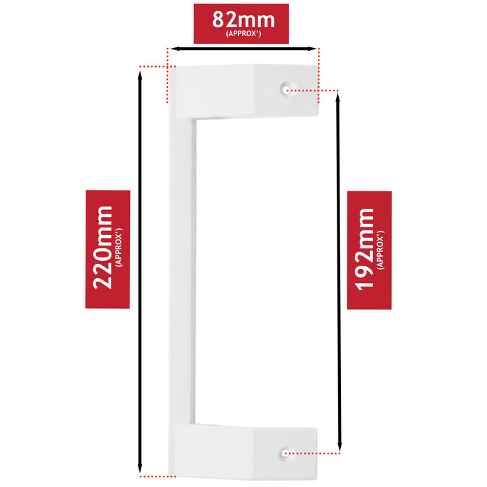 Beko Door Handle Fridge Freezer White CSA CNKR CSKR CXFP DSK RCSA 5753580100