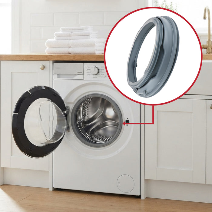 Rubber Door Seal Gasket For Grundig  Washing Machine GW75941TW GW75941TW