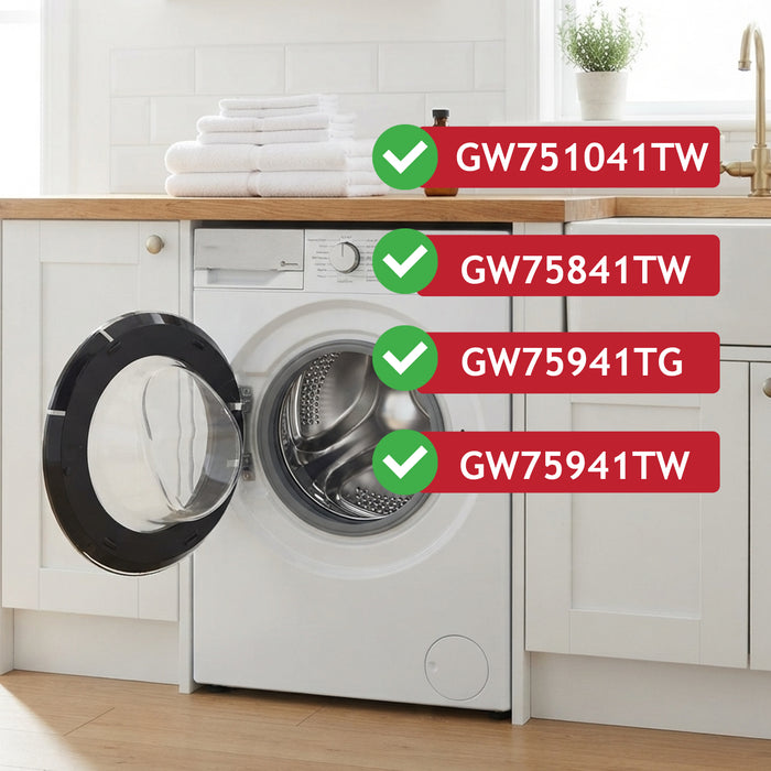 Rubber Door Seal Gasket For Grundig  Washing Machine GW75941TW GW75941TW