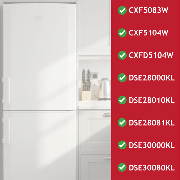 Beko Door Handle Fridge Freezer CXF5083W CXF5104W CXFD5104W DSE28000KL White