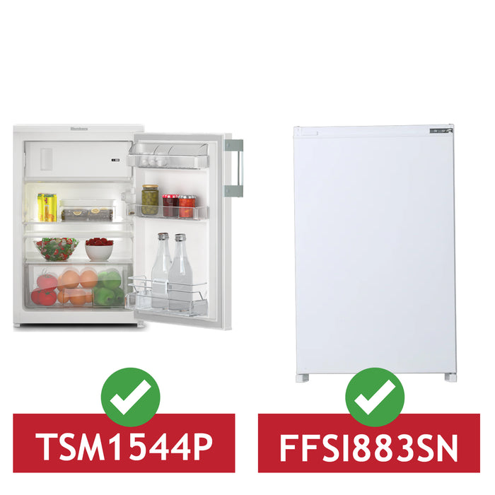 Glass Fridge Shelf for Blomberg TSM1544P Flavel FFSI883SN Top Middle Trims