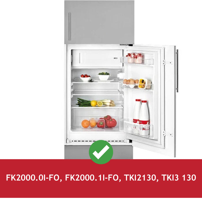 Glass Fridge Shelf for Teka FK2000.0I-FO FK2000.1I-FO TKI3 130 Top Middle Trims