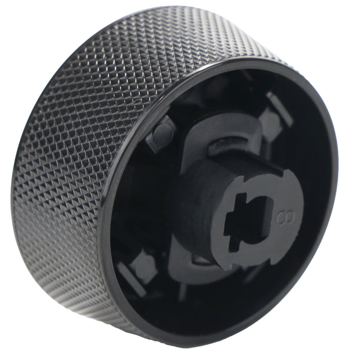 Control Knob for Lamona LAM1706 Ceramic Hob C00889465 210480799 (Black)