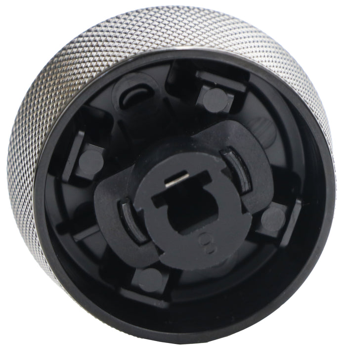 Control Knob for Lamona LAM1706 Ceramic Hob C00889465 210480799 (Black)