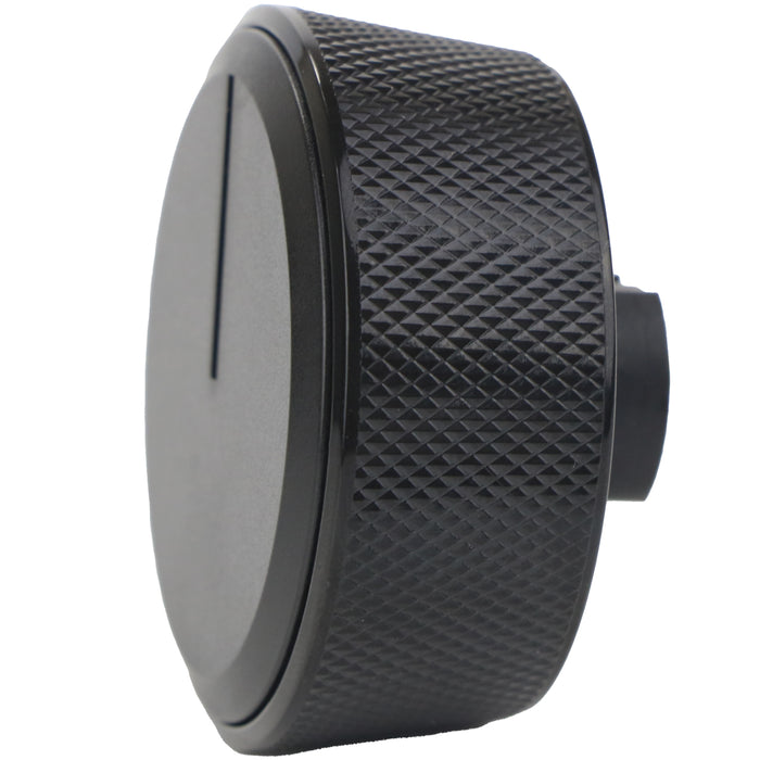 Control Knob for Lamona LAM1706 Ceramic Hob C00889465 210480799 (Black)