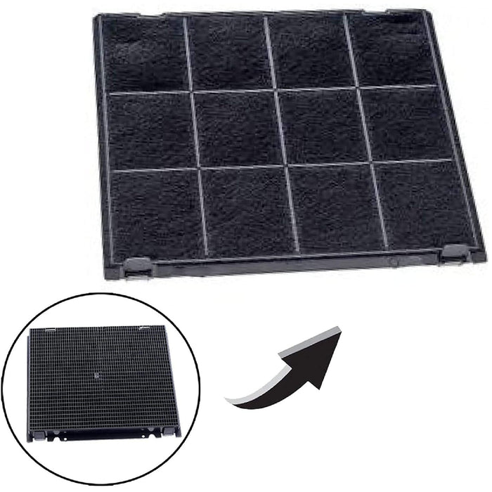 Carbon Filter for Indesit Cooker Hood Extractor Fan Vent (240 x 270 mm)
