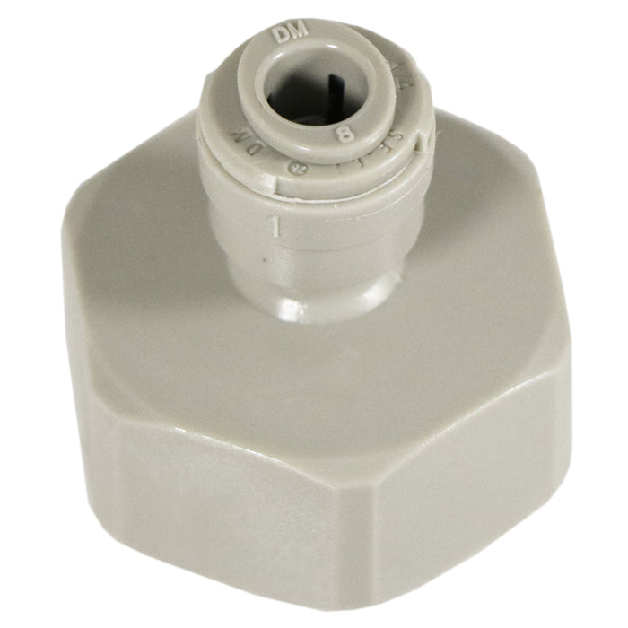 Female Adaptor 1/4" Push Fit x 3/4" BSP for American Fridge Freezer Water Pipe