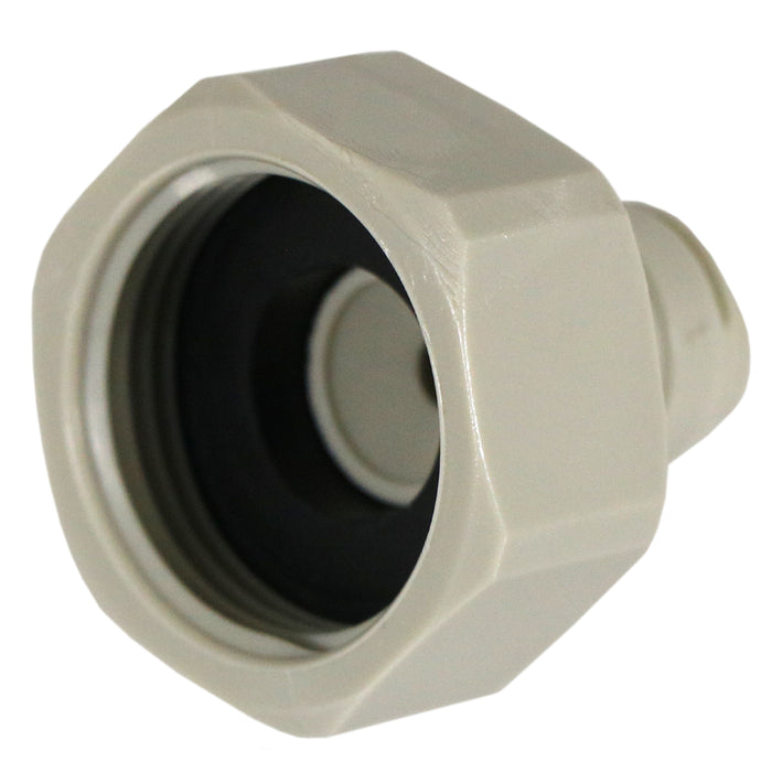 Female Adaptor 1/4" Push Fit x 3/4" BSP for American Fridge Freezer Water Pipe