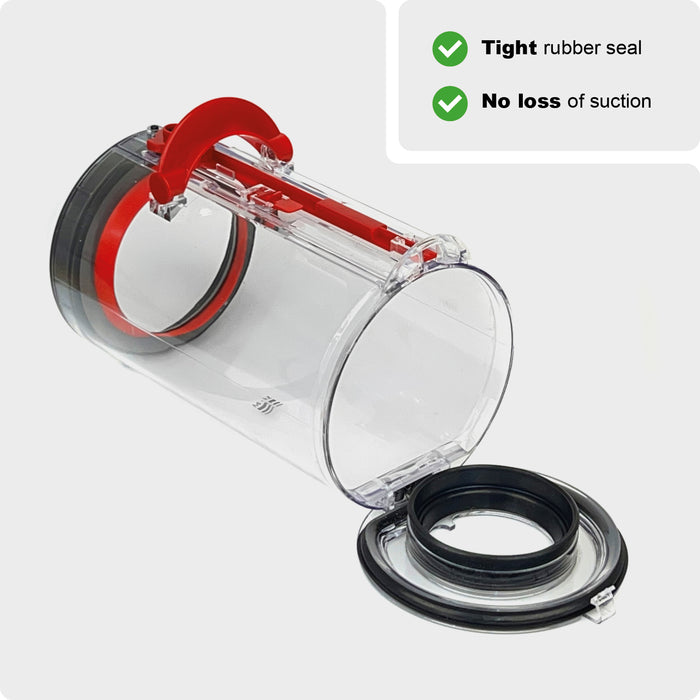 Dust Bin Container for DYSON V10 SV12 SV27 Animal Absolute Vacuum + Brush