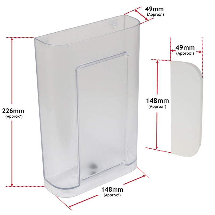 Water Tank & Lid For Delonghi fits Nespresso EN500 EN510 Lattissima Coffee Machines