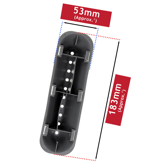 10 Hole Drum Paddle Lifter Arm for Hotpoint Washing Machines (183 x 53 x 38mm, Pack of 3)