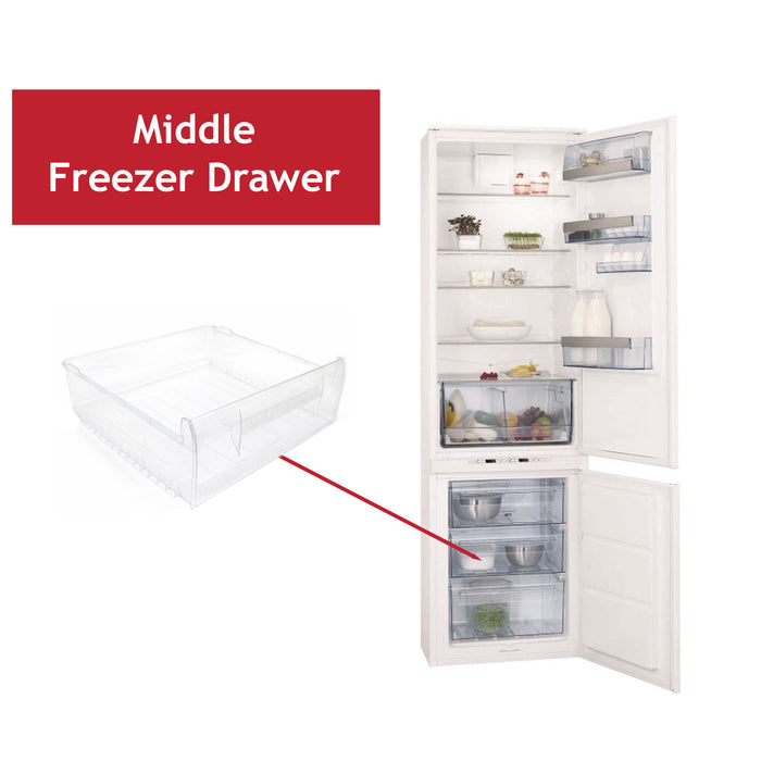 John Lewis Freezer Drawer Middle Container Box JLBIFF1803 JLBIFF1805 JLBIFF1809