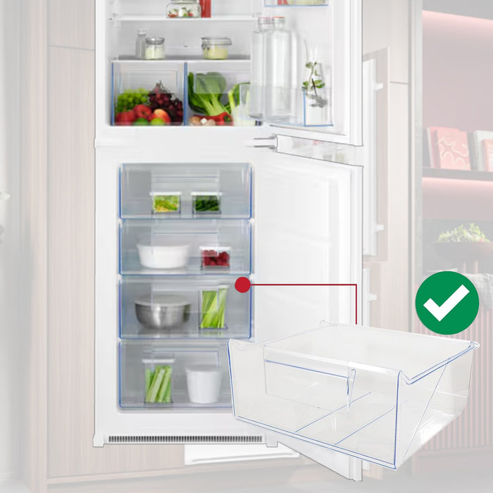 AEG OSC5S185ES Freezer Drawer 2nd from Bottom Container Box 8087788041 8087788017