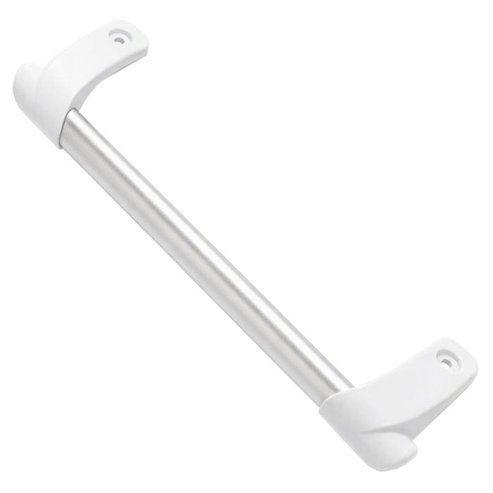 Long Bar Grab Handle for Ariston Fridge Freezer (White / Silver) C00111164