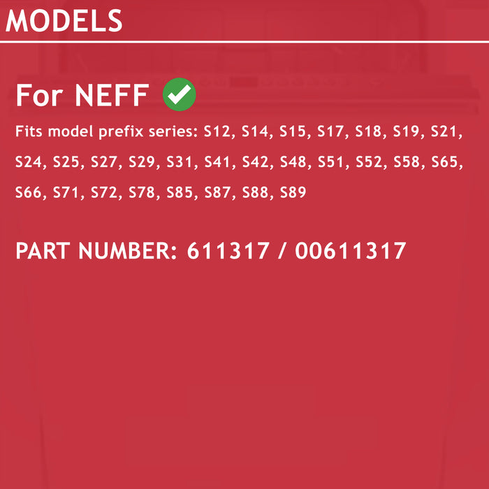 Flow Meter Air Break Contact Reed Switch Sensor for Neff Dishwasher 611317 00611317