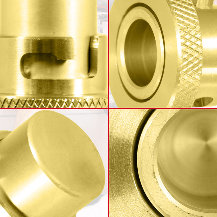 Cooker Hose Blanking Plug 1/2" BS669 Standard Brass Bayonet Gas Connector Safety Socket