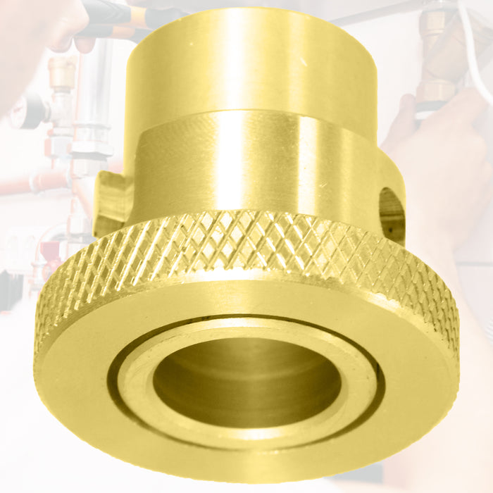 Cooker Hose Blanking Plug 1/2" BS669 Standard Brass Bayonet Gas Connector Safety Socket