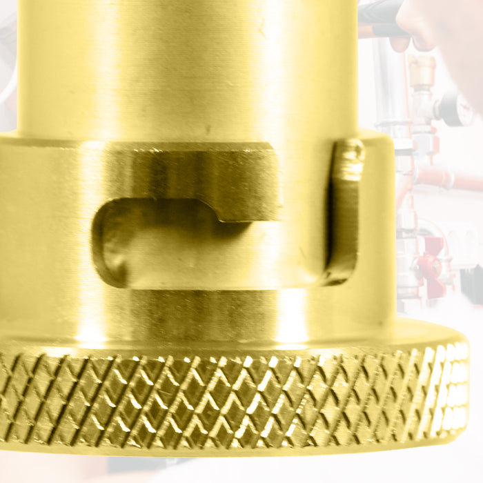 Cooker Hose Blanking Plug 1/2" BS669 Standard Brass Bayonet Gas Connector Safety Socket