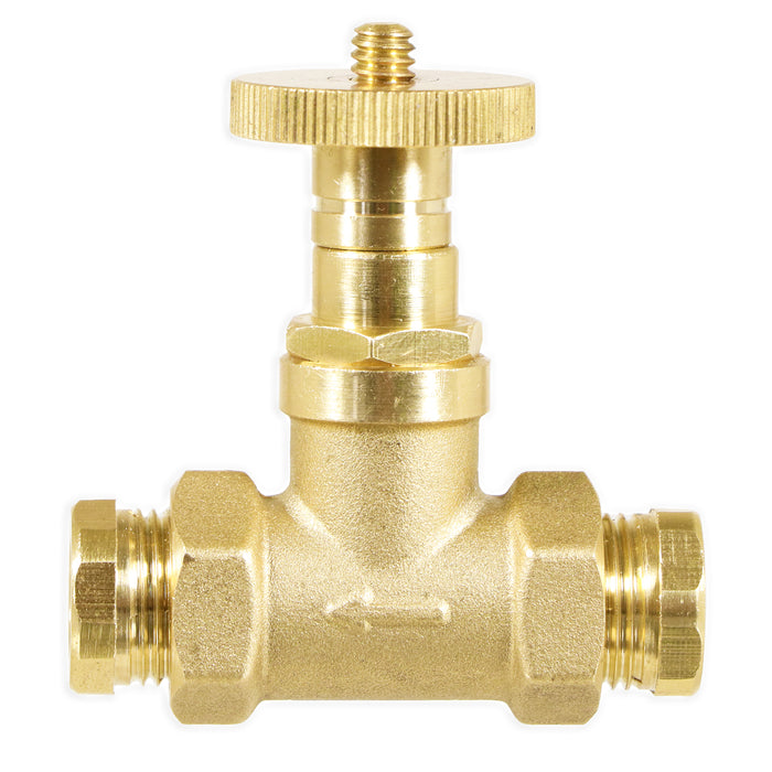 Fusible Head Fire Safety Valve for Central Heating Oil Line (3/8" BSP or 10mm Compression Connection)