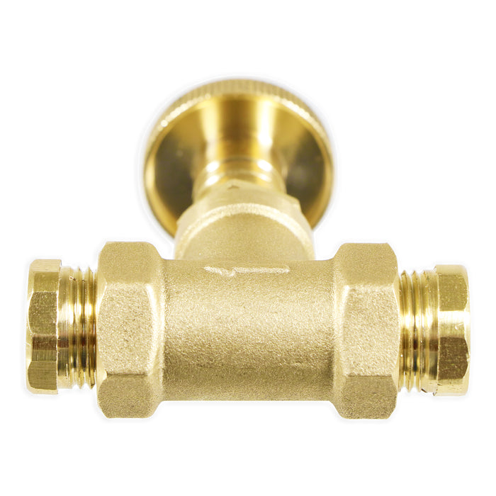 Fusible Head Fire Safety Valve for Central Heating Oil Line (3/8" BSP or 10mm Compression Connection)