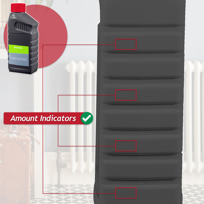 Boiler Heat Exchanger Descaler Concentrate Central Heating Scale Liquid (500ml Bottle)