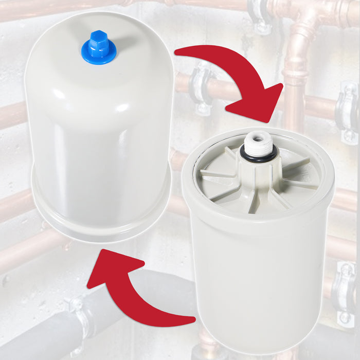 Potable Water Expansion Vessel 2 Litre 4 Bar 1/2" BSP Male Mini Pressure Tank