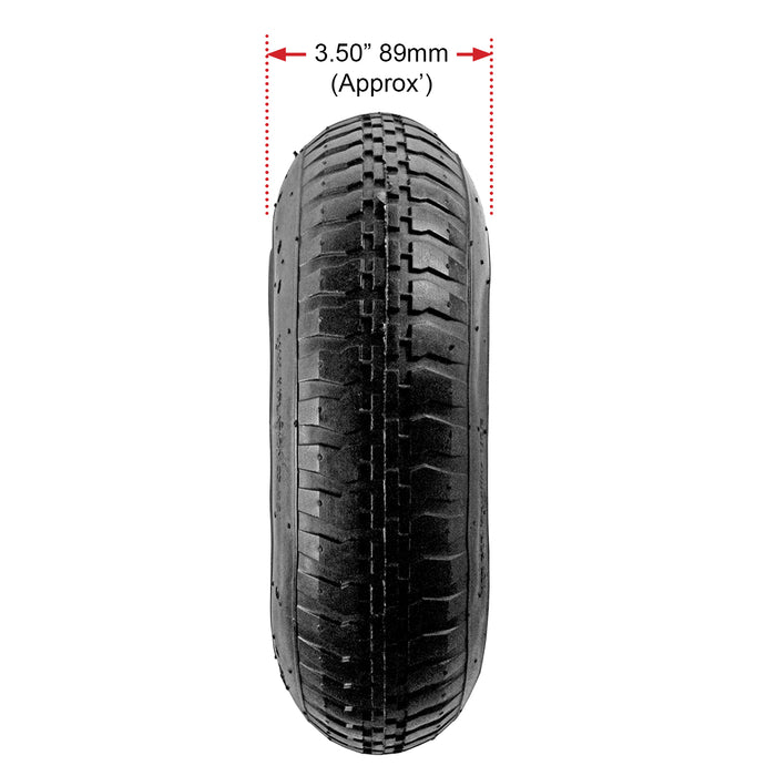 Tyre 3.50-8 Wheelbarrow Scooter Trolley Trailer Cart Pneumatic Innertubes x 2