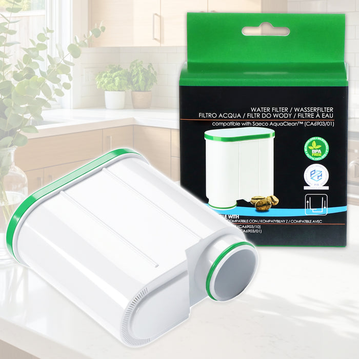 Water Filter Cartridge for Gaggia Babila Velasca Prestige Coffee Machine CA6903 (Pack of 3)