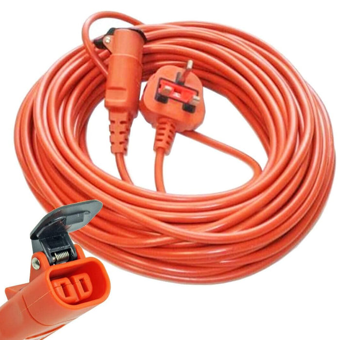 20 Metre Cable & Lead Plug for Flymo Lawnmower or Hedge Trimmer (20m)