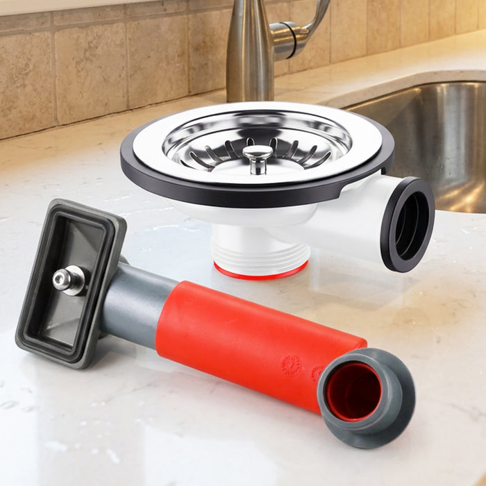 Franke 90mm Antea Flash Sink Waste Strainer Basket + Overflow Kit Genuine Replacement Set (112.0661.915)