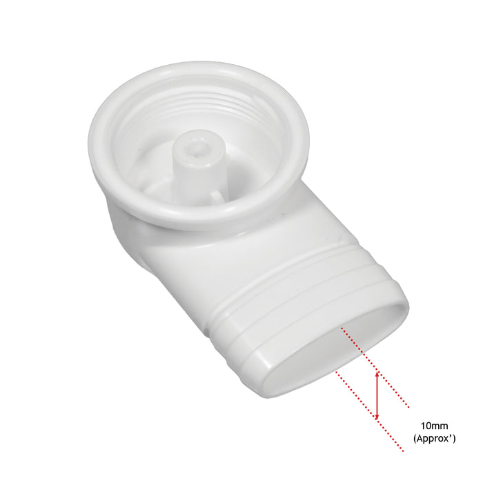 Round Chrome Overflow Cover fits Franke Titan 112.0021.105 1120021105
