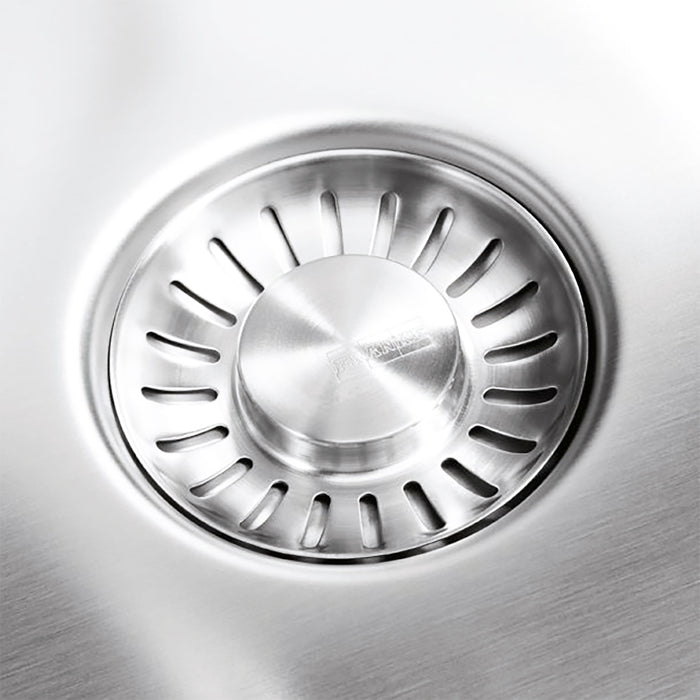 Franke 84mm Sink Plug for Waste Strainer Basket Brushed Stainless Silk Steel Genuine Replacement (133.0049.669)