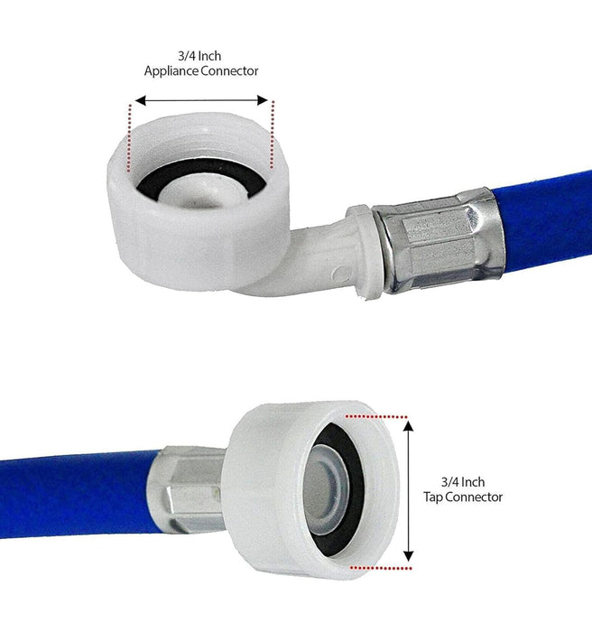 Hose Y Piece Connector Washing Machine Dishwasher 3/4 Inch BSP Inlet Splitter