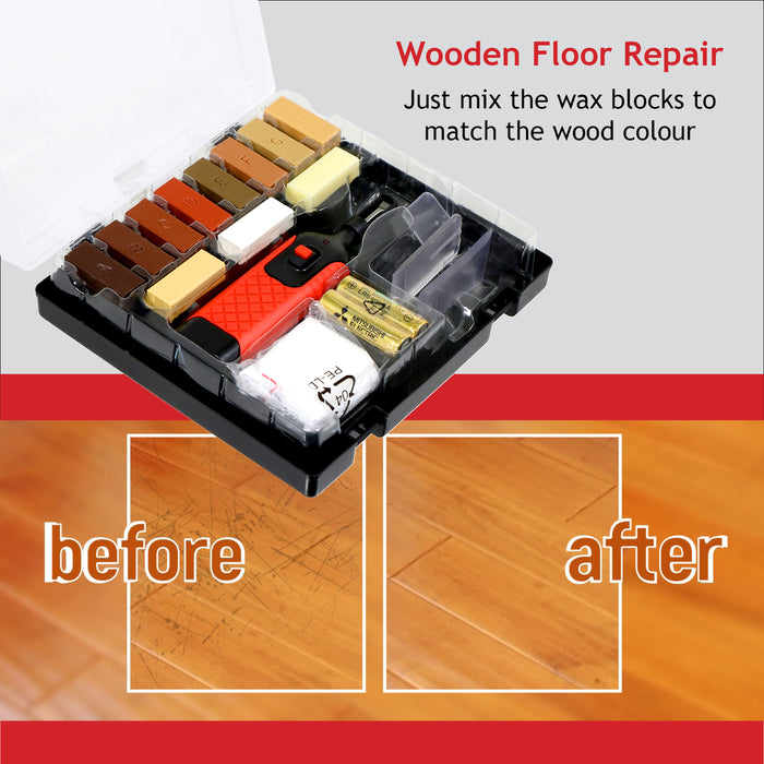Laminate Flooring & Wood Furniture Repair & Wax Polish Kit
