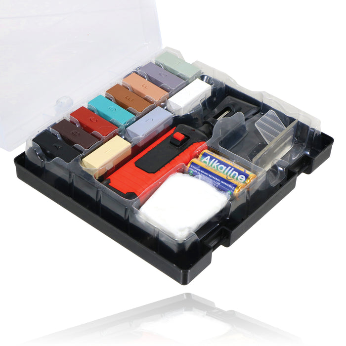 19 Piece Wood Wooden Flooring Surface Laminate Floor & Furniture Repair Kit