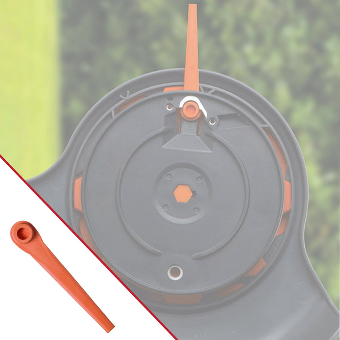 Plastic Blades for FLYMO SimpliTrim Li Battery Grass Trimmer Strimmer x 60