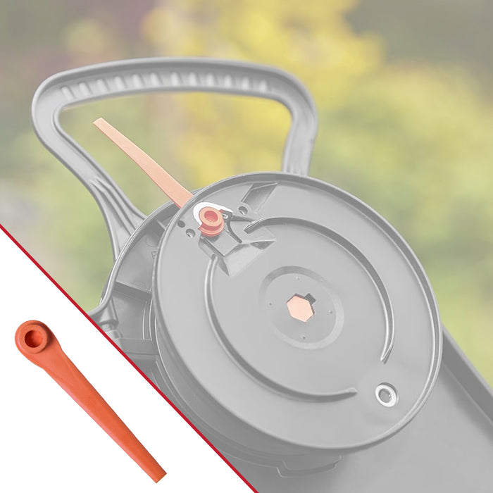 Plastic Blades for Gardena AccuCut Comfort Cut Li EasyCut 18/23R Trimmer x 40