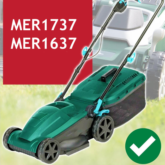 Blade for McGregor MER1737 MER1637 Lawnmower Mower 37cm GLB0BX.00.13.X x 2