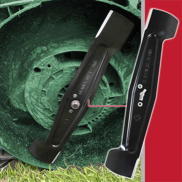 Blade for Spear & Jackson 40v S4037CR Cordless Lawnmower Mower Cutter 37cm