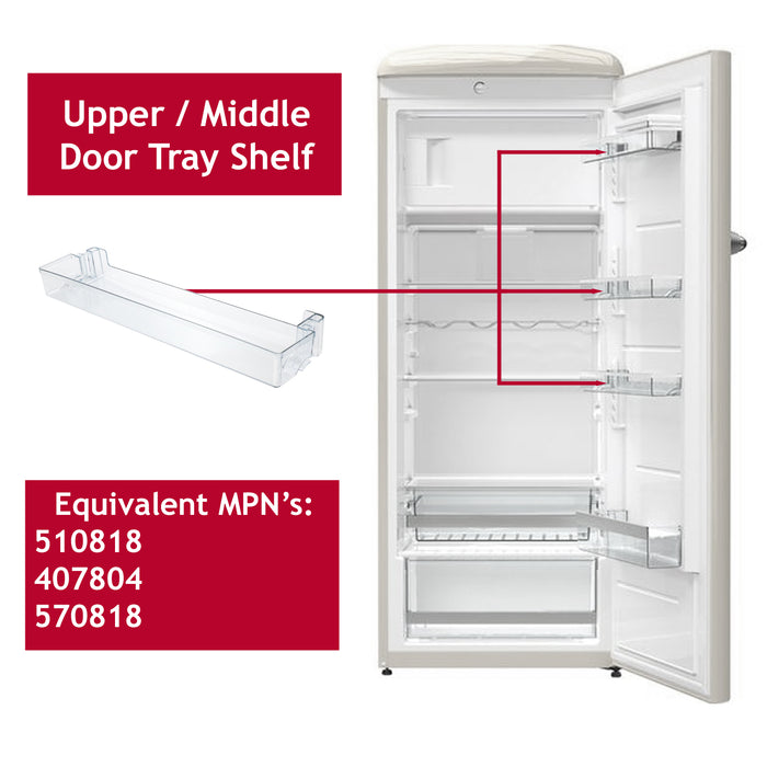Hisense Fridge Door Shelf Tray RB440N4AD1 RB440N4AW1 RB440N4BD2 RR330D4OB2